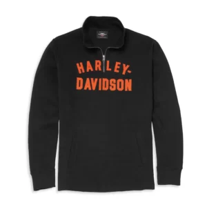 Harley-Davidson Férfi Racer 3/4-es cipzáros pulóver