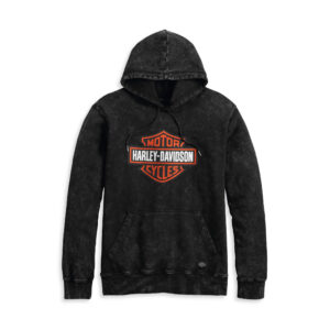 Harley-Davidson Férfi Westcoast Bar & Shield pulóver – Black Beauty