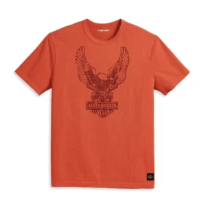 Harley-Davidson Férfi Road Captain póló - Vintage narancs