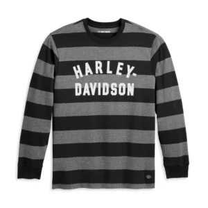 Harley-Davidson Férfi Staple Striped hosszú ujjú póló