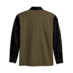 Harley-Davidson Férfi Colorblocked - Grape Leaf ing