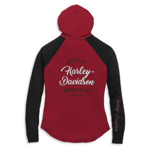 Harley Davidson Női Silver Wing Script hosszú ujjú póló