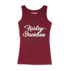 Harley-Davidson Női Silver Wing Tank top – Cabernet