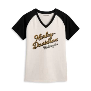 Harley-Davidson Női United Raglan V-nyakú póló