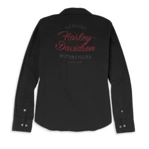 Harley-Davidson Női Silver Wing Script ing