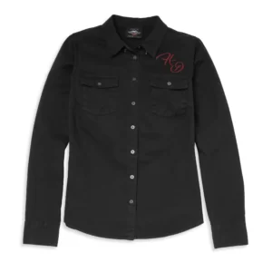 Harley-Davidson Női Silver Wing Script ing