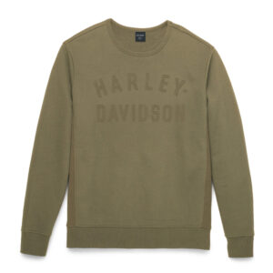Harley Davidson Férfi Foundation Pulóver - Dried Herb
