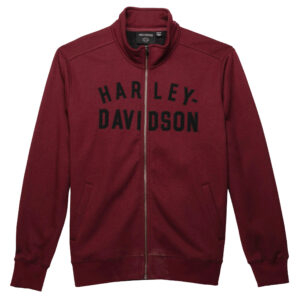 Harley Davidson Férfi Staple Thermal Sherpa pulóver - Tawny Port