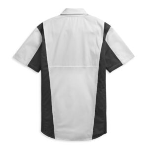 Harley Davidson Férfi Performance Colorblock #1 Logo rövid ujjú ing