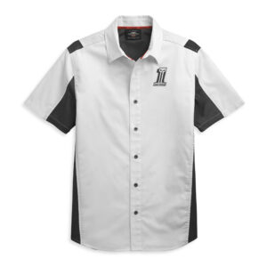 Harley Davidson Férfi Performance Colorblock #1 Logo rövid ujjú ing
