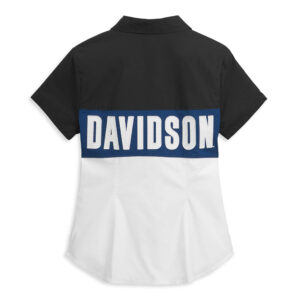 Harley Davidson Női Block Letter Cipzáros ing