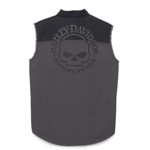 Harley-Davidson Férfi Willie G Skull Blowout ujjatlan póló