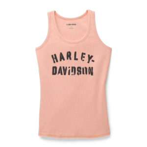 Harley Davidson Női Ultra Classic Stencil Trikó - Dusty Pink