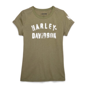 Harley-Davidson Női Soft Stencil Graphic póló