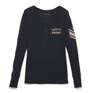 Harley Davidson Női Timeless Holdout Henley póló