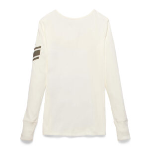 Harley Davidson Női Timeless Holdout Henley póló – Cloud Dancer