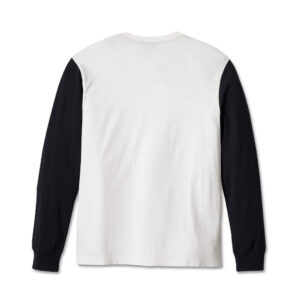 Harley-Davidson 120th Anniversary férfi hosszú ujjú póló – Cloud Dancer