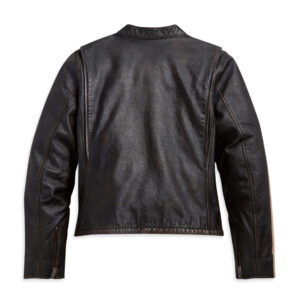 Harley-Davidson Női Sleeve Stripe Bőrdzseki