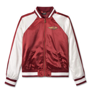 Harley-Davidson 120th Anniversary Classic Bomber női dzseki – merlot