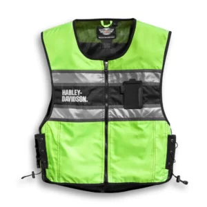 Harley-Davidson Férfi Fényvisszaverő mellény – Citromsárga