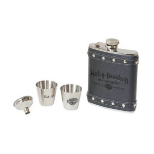 Harley-Davidson Motorcycle Flask Gift Set