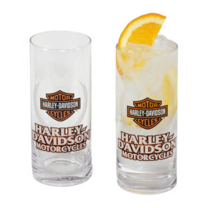 Harley-Davidson Motorcycles Bar & Shield Highball Pohárkészlet - 16 oz.
