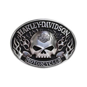 Harley-Davidson Férfi Willie G koponya ezüst Övcsat