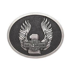 Harley-Davidson Férfi Winged #1 Logo Övcsat