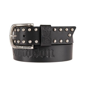 Harley-Davidson Női Rockin' Rose Studded Bőröv